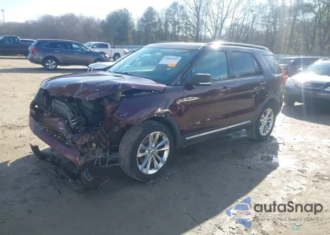 2019 Ford Explorer Xlt from USA, damaged, VIN 1FM5K7D84KGB01816